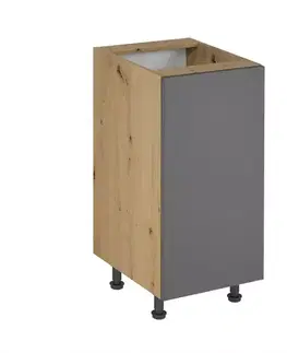 Kuchynské skrinky stojace Skrinka do kuchyne Langen d40 grey