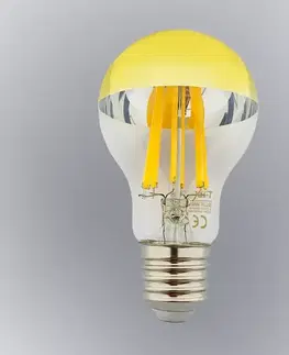 Žiarovky E27 Žiarovka FL LED A60 12W E27 4200K Half Amber