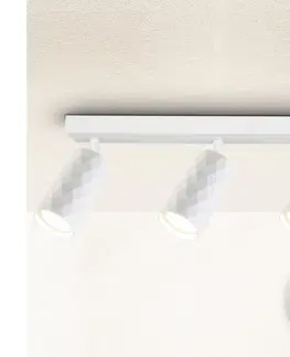 Svietidlá Brilagi - Bodové svietidlo SELE DIAMANT 3xGU10/30W/230V biela WO-DIA3-WHT