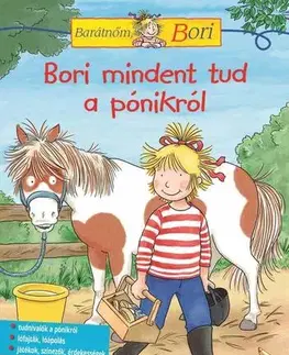 Rozprávky Bori mindent tud a pónikról - Barátnőm, Bori foglalkoztató - Hanna Sörensen