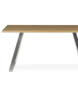 Jedálenské stoly Jedálenský stôl HT-W1515 OAK Autronic