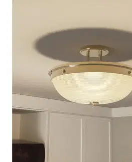 Svietidlá Elstead Quoizel - Prisadený luster MANTLE 2xE27/60W/230V mosadz QZ-MANTLE-SF-WS