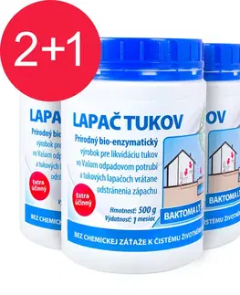 Upratovanie Baktérie pre rozklad tukov v sifónoch, potrubiach, tukových lapačoch - Baktoma TL 0,5kg