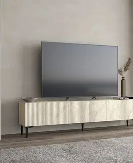 TV stolíky TV stolík Oscar - Travertine
