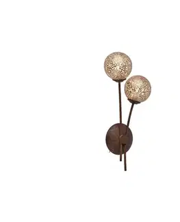 Svietidlá Paul Neuhaus 9032-48 - Nástenná lampa GRETA 2xG9/40W/230V 9032-48
