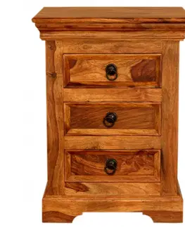 Nočné stolíky Nočný stolík Jali 45x60x40 z indického masívu palisander