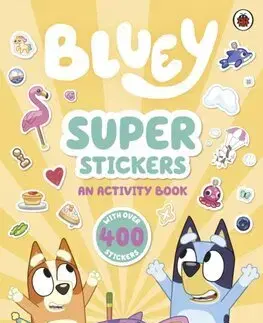 Nalepovačky, vystrihovačky, skladačky Bluey: Super Stickers