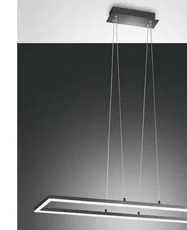 Svietidlá Fabas Luce 3394-43-282 - LED Stmievateľný luster BARD LED/52W/230V 4000K antracit 3394-43-282