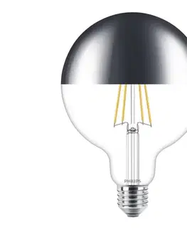 Žiarovky LED Stmievateľná žiarovka so zrkadlovým vrchlíkom Philips G125 E27/7,2W/230V 2700K 8718699782498