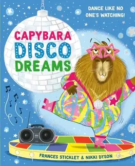 Leporelá, krabičky, puzzle knihy Capybara Disco Dreams - Frances Stickley