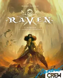 Komiksy Modrá CREW 42: Raven 1-2 (Nemesis/ Pekelné končiny) - Mathieu Lauffray,Richard Podaný
