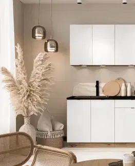 Kompletné kuchynské zostavy Artstolk Kuchynská linka GIANNA C | dub artisan/biela 200 cm