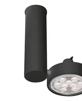 Svietidlá -  2208 - Bodové svietidlo NATORI 1xGU10/15W/230V čierna 2208