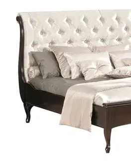 Postele TARANKO Wersal W-S/S 160 rustikálny posteľový rám wenge / biela (Prestige-A3 69)