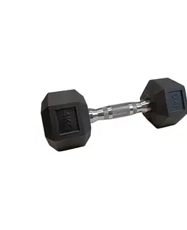 Činky Šesťhranná činka inSPORTline Hexsteel 4 kg