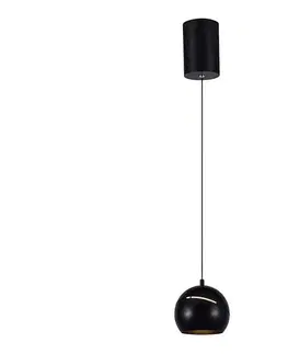 Svietidlá  LED Luster na lanku LED/8,5W/230V 3000K čierna 7998