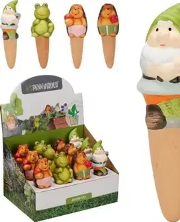 Postrekovače Kinekus Zavlažovač terakotový na rastliny 15 cm, postavička, mix