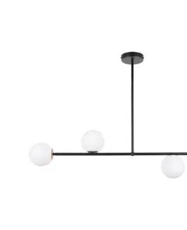 Svietidlá  Luster na tyči GAMA 4xG9/12W/230V čierna 33188