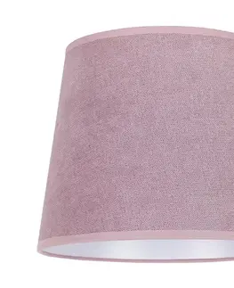 Lampy  - Tienidlo k stolnej lampe CLASSIC M E27 pr. 24 cm ružová 87299