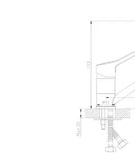 Kuchynské batérie Elvisia Kuchynská batéria MEDICO ABME1511M2 | chróm