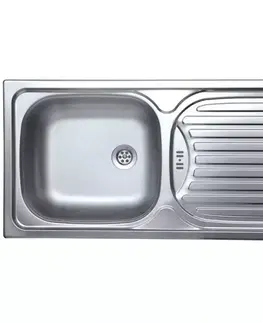 Oceľové drezy Drez Classic N-143 435x860