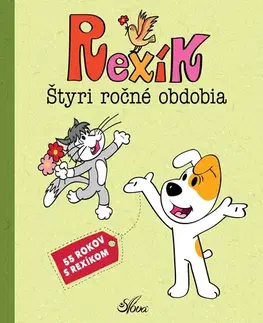 Leporelá, krabičky, puzzle knihy Rexík Štyri ročné obdobia - Anna Sójka,Mária Lachkovičová