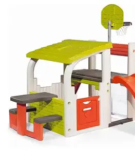 Detské záhradné PVC domčeky DEOKORK Hracie centrum Fun