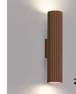Svietidlá BRILAGI - LED nástenné svietidlo CRESTO 2xGU10/10W/230V 30 cm hnedá BR.1966