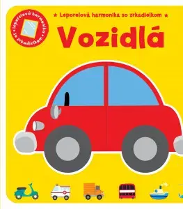 Leporelá, krabičky, puzzle knihy Vozidlá - leporelová harmonika so zrkadielkom