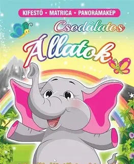 Nalepovačky, vystrihovačky, skladačky Csodálatos állatok