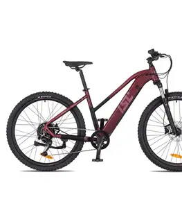 Elektrobicykle inSPORTline ISL 648 Wh Cleora 27,5" - model 2026 Coral Orange - 18" (156-181 cm)