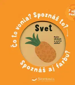 Leporelá, krabičky, puzzle knihy Svet: Spoznáš správnu vôňu a farbu? - Kolektív autorov