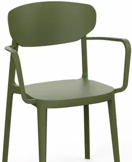 Jedálenské zostavy Jedálenská stolička MARE ARMCHAIR Rojaplast