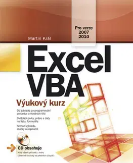 Programovanie, tvorba www stránok Excel VBA + CD - Martin Král