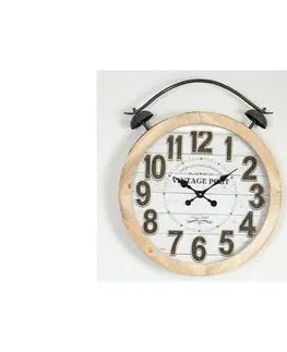 Predlžovacie káble Eurolamp Nástenné hodiny 1xAA pr. 50 cm béžová 753-13038
