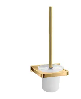 Doplnky do kúpeľne OMNIRES - DARLING WC kefa zlatá /GL/ DA70620GL
