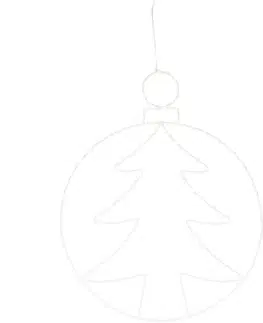 Vianočné dekorácie Vianočná závesná LED dekorácia Kerstball Tree 250 LED, 48 cm