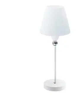 Lampy Eglo 75396 - LED stmievateľná stolová lampa YORK 1xE14/6W/230V biela 75396