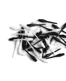 Hroty na šípky Hroty Harrows Dimple Soft 1/4 30ks Black