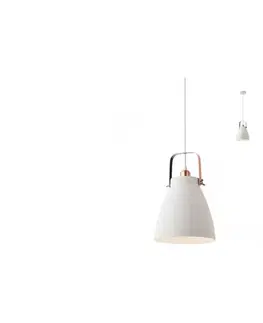 Svietidlá Redo 01-1311 - Luster na lanku ARNE 1xE27/42W/230V biela 01-1311
