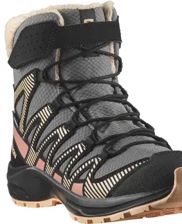 Obuv jesenná a zimná Salomon XA PRO V8 Winter CSWP Kids Veľkosť: 31 EUR