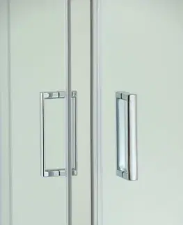 Vane OLSEN SPA - Set kút BARCELONA PLUS + vanička VENETS - FARBA rámu - Chróm / Leštený hliník (ALU), Rozmer A - 90, Rozmer B - 90, Smer zatvárania - Univerzálne Ľavé / Pravé, Výplň - Číre bezpečnostné sklo - 5 / 6 mm OLBPAL90CCLM