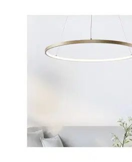 Svietidlá Zuma Line 2023201-GD80 - LED Luster na lanku BRENO LED/36W/230V 3000/4000/6000K 2023201-GD80