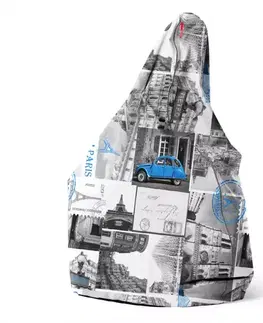 Taburetky Sedací vak Bag Paríž