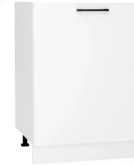 Kuchynské skrinky stojace Kuchynská skrinka Max D60pc Pl biela