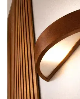 Svietidlá BRILAGI - LED nástenné svietidlo CARVALHO 1xE27/15W/230V dub čerešňa 8590828607229
