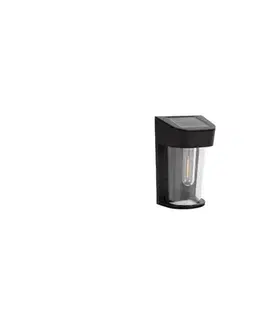 LED osvetlenie  08498L - LED solárne nástenné svietidlo so senzorom LED/2V IP44 08498L