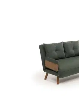 Pohovky a gauče Dvojmiestna rozkladacia pohovka Cosmo 2-Seater - Green