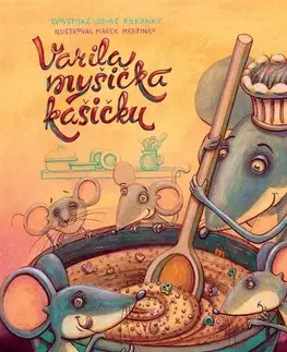 Leporelá, krabičky, puzzle knihy Varila myšička kašičku, 2. vydanie