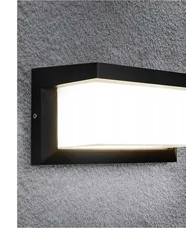 Svietidlá  Vonkajšie nástenné svietidlo NEELY 1xE27/60W/230V IP54 čierna SKU9119